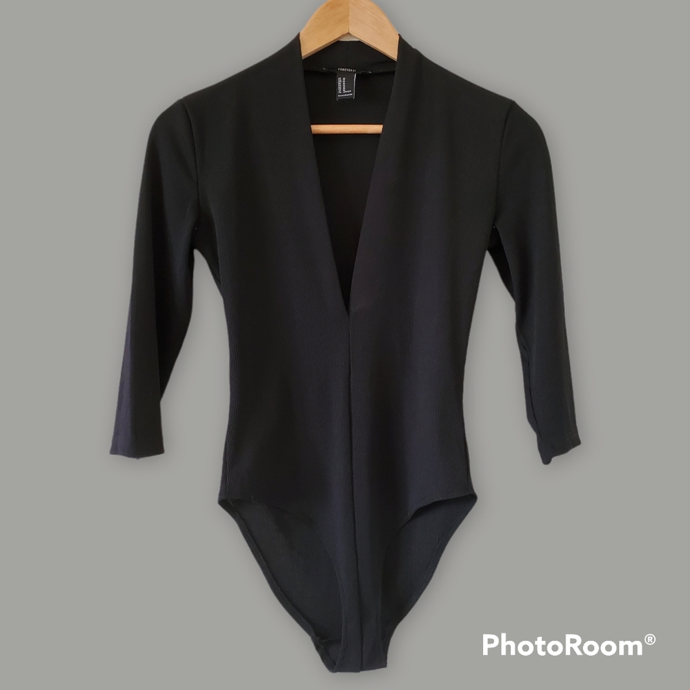 F21 Ribbed Bodysuit - Picture 12 of 12